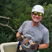 RRP Director John Howe working on the North Nest rebuild in August